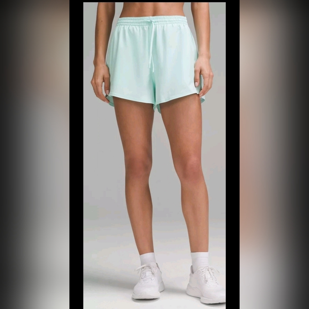 Lululemon FIRE! NWT! Lightweight HR Relaxed Short 3" Long Liner. Sz 2 R2S!!